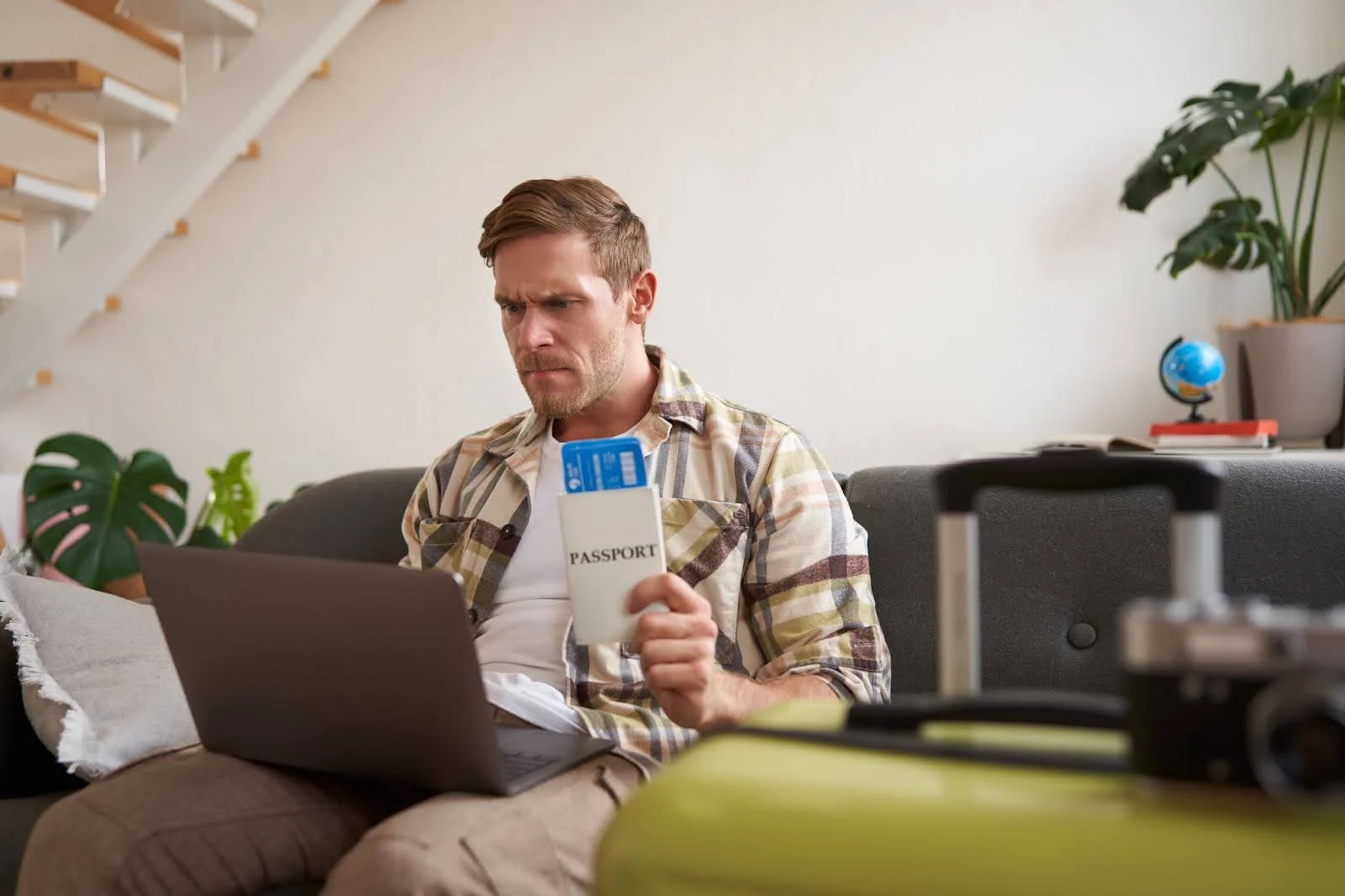 Frustrated user struggling with slow internet connection, representing the challenges highlighted in the article “AT&T Internet Plans in Houston: Why People Keep Choosing Wrong.