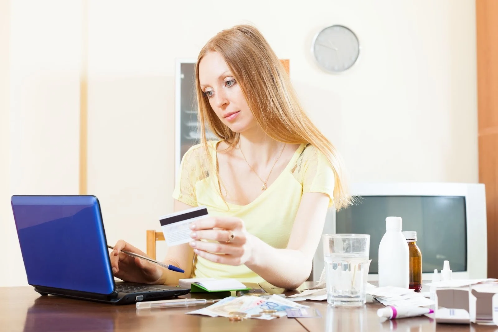 A young woman browsing Spectrum internet plans and pricing on her laptop, researching to understand the real value behind different packages and offers.