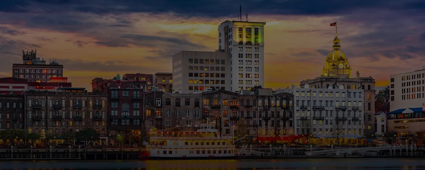 Savannah, Georgia cross dock warehouse representing reliable internet providers in Savannah, GA.