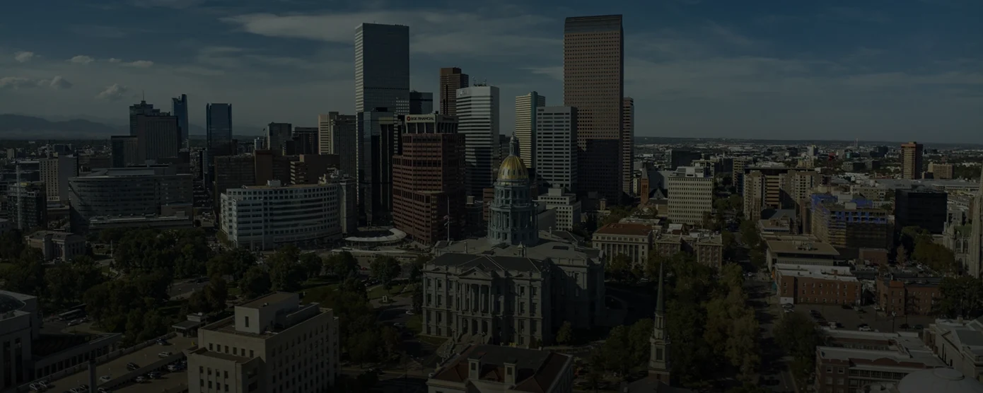 Aerial view of Odessa, Texas showing the city landscape with an representing “Tired of Slow Speeds? Find the Best Internet Provider in Odessa, TX.”