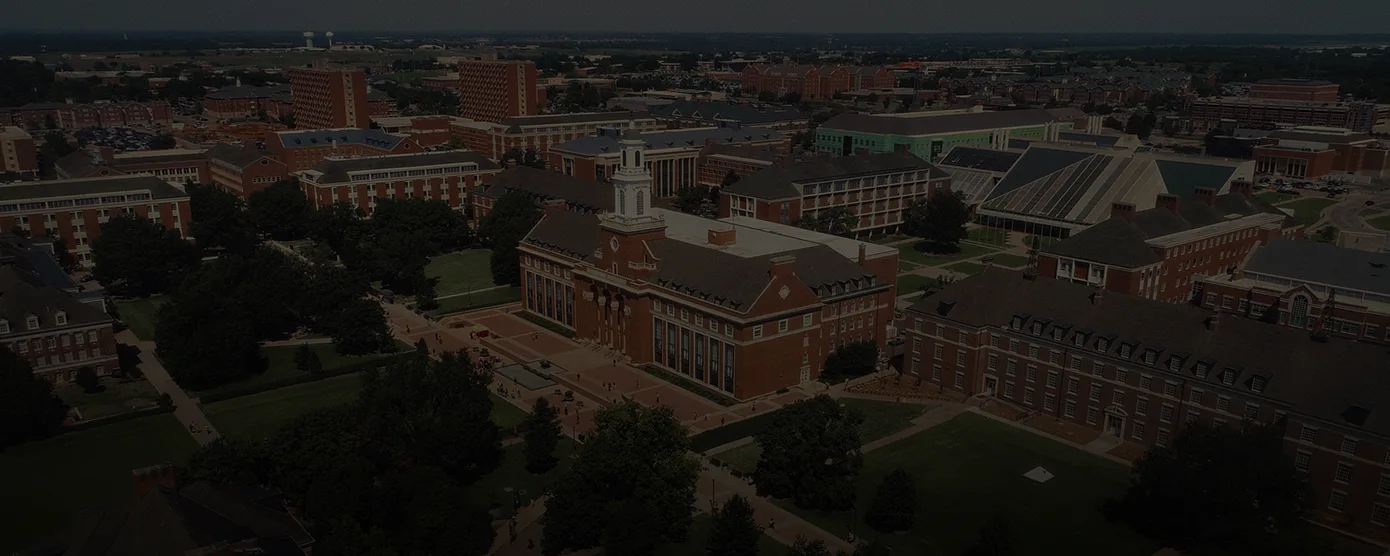 Overview of Stillwater, Oklahoma showing residential neighborhoods and cityscape, highlighting internet provider options – banner for 'Best Internet Providers in Stillwater, OK — Find the Fastest, Most Reliable Connection Today'